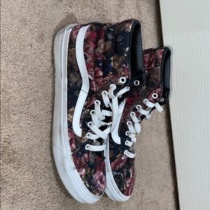 HIGHTOP FLORAL PRINT VANS